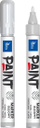 Marker vaji Tetis Oil KM202 S, 2 mm, 6 g, argjend
