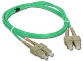 Kabllo patch fibër optike Alantec MM OM3 SC SC Duplex 50/125, 3m, ngjyrë turkeze