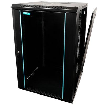 Kabinet rrjeti Spacer SPCW 18U 19", 600x600mm, i zi