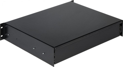 Sirtar RACK Pulsar Drawer 19" 2U RAS-R2, metalik, me kyç, i zi