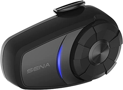 Систем за комуникација за мотоцикл Sena 10S Twin Kit, Bluetooth 4.1, до 1.6 km, црн