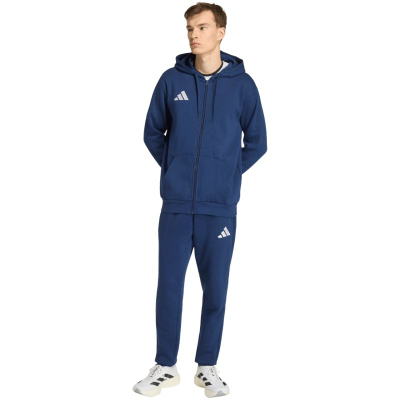 Дуксер со капуљача Adidas Entrada 26, со патент, топол