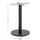 Bazament tavoline Aluminum HM476, metal, Ø45x72 cm, i zi matte