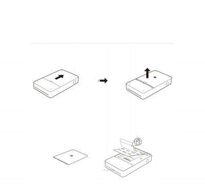 Letër fotografike vetëngjitëse Xiaomi, 6", sublimim termik, 50 fletë