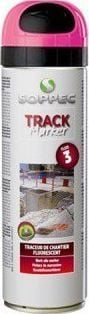 Sprej fluorescent SOPPEC TrackMarker, 500ml, rozë