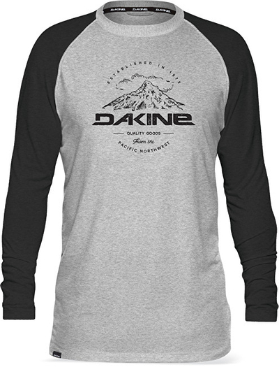 Bluzë Dakine LS Tech T-Heathered Grey Hood 8555665 MT-W17