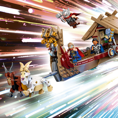 Set LEGO Super Heroes 76208 The Goat Boat, 564 pjesë, Marvel Thor