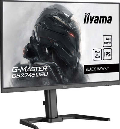 Гејминг монитор iiyama G-MASTER GB2745QSU-B2, 27\", WQHD 2560x1440, 100Hz, црн