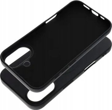 Këllëf silikoni MagSafe Big Hole për iPhone 16, i zi