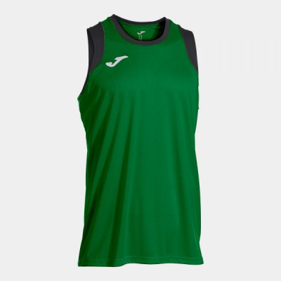 Fanellë basketbolli për kalamaj JOMA Cancha, poliestër, jeshile me të zezë