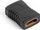 Adapter HDMI Lanberg AD-0018-BK, HDMI (femër)/HDMI (femër)
