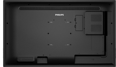 Професионален екран на допир Philips 43BDL3452T, 43\", 4K UHD, Wi‑Fi, црн