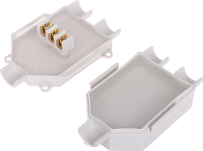 Kuti lidhëse Raytech Babybox, 90x80x47 mm, IP68, gri