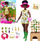 Kukull Barbie Mattel Gardening Playset, set kopshti me aksesorë, për kalamaj 3+ vjeç, shumëngjyrëshe