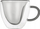 Сет чаши Orion DOUBLE, стакло со двојни ѕидови, 280 ml, транспарентни