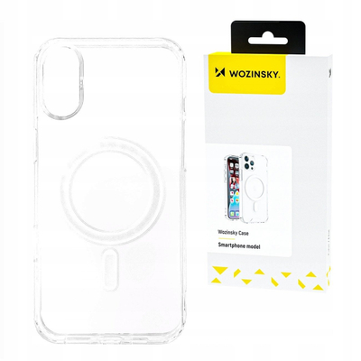 Футрола за телефон Wozinsky Ultra Clear MagSafe за Samsung Galaxy S25+, TPU, проѕирна