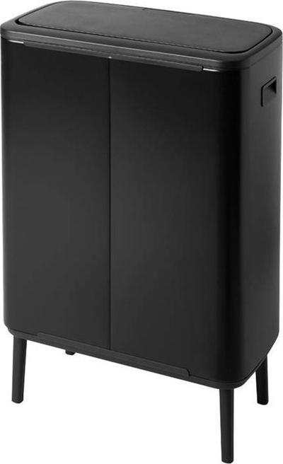 Kosh plehrash Brabantia Bo Touch Top Can Hi, 60L, çelik i zi matte