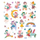 Stickerë me shkëlqim Djeco Fairies, set 28 copë, shumëngjyrësh