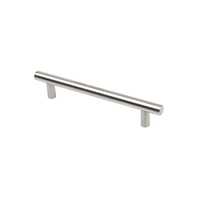 Dorezë mobiljeje Domoletti MOBILE HANDL 7-891H.128.29, 128mm, pamje çelik inox, argjendtë