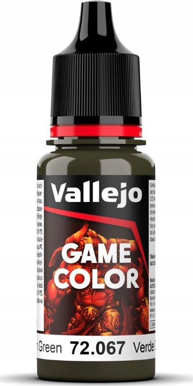 Bojë akrilike Vallejo Game Color 72.067 Cayman Green, 18 ml, e gjelbër