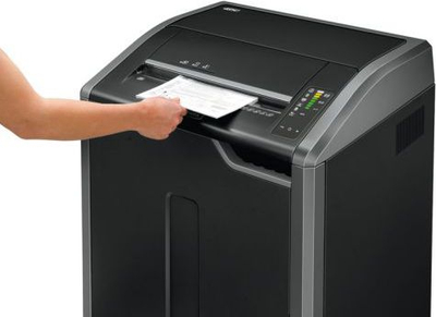 Makineri shkatërruese letrash Fellowes Powershred 485i, prerje në shirita, kapacitet i lartë, gri