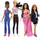 Set kukulla Barbie Careers Women in Film, 4 kukulla, me aksesorë, shumëngjyrëshe