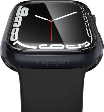 Mbulesë mbrojtëse Spigen Ultra Hybrid për Apple Watch 9/8/7 45mm, transparente