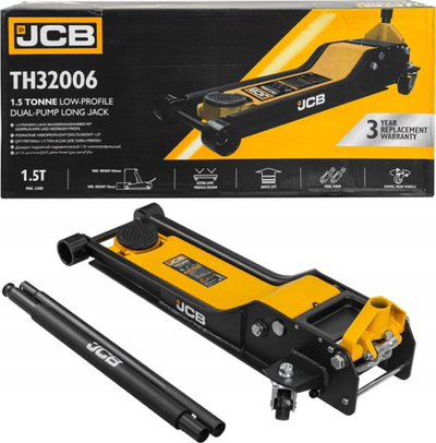 Krik hidraulik JCB Low Profile, 2 ton, me rrota