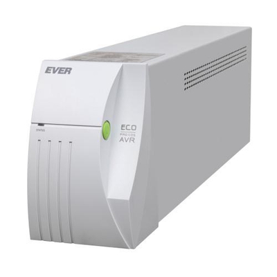 UPS EVER ECO Pro 1000 AVR CDS, 1000 VA 650 W, 2 dalje USB, i bardhë
