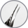 Pincetë podologjike Activeshop Podoland L, çelik inox, 12cm, argjendtë
