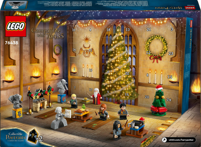 Lojë me ndërtu LEGO Harry Potter 76438 Advent Calendar, 301 copa, 7+, shumëngjyrëshe