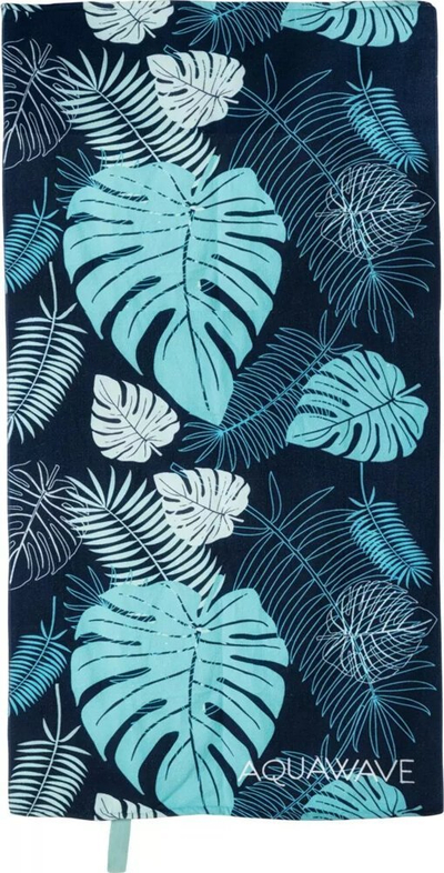 Peshqir plazhi Aquawave Toflo 92800400592, 150 x 80 cm, poliester, blu e errët
