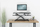 Shtesë tavoline Digitus Ergonomic Workspace Riser, 95x62 cm, lartësi që e çon vetë nga 10 në 50 cm, e zezë