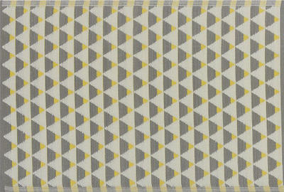 Tapet për jashtë Beliani HISAR, 120x180 cm, polipropilen, gri