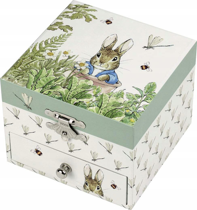 Kuti muzikore Trousselier Peter Rabbit Dragonfly, me sirtar, shumëngjyrëshe