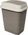 Kosh plehrash 5five Plastic, 25L, plastikë PP, gri taupe