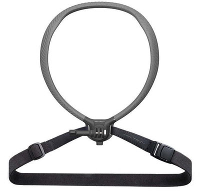 Држач за врат за акциона камера PGYTECH CapLock Neck Mount Max, до 300 g, со каиш за гради, црн