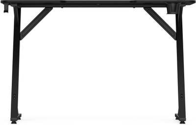 Tavolinë gaming SENSE7 VAMO, 120x60 cm, strukturë çeliku, e zezë