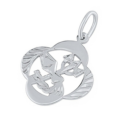 Varëse argjendi Silvego Little Creature Aquarius SILVEGOB10281S02, shenja e Ujorit, argjend