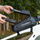 Çantë biçiklete Wozinsky Frame Bag, 1.7L, me ekran transparent, e zezë