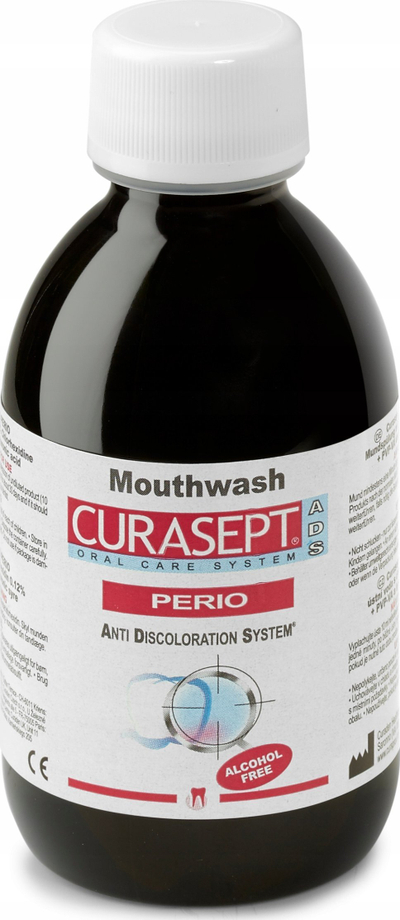 Lëng goje Curasept ADS Perio, 0.12% klorheksidinë, pa alkool, 200 ml