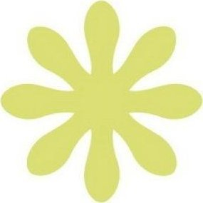 Perforator dekorativ DpCraft Daisy, 7.5 cm, motiv lule
