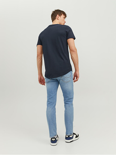Maicë Jack&Jones JJENOA Long Line Fit 12113648 Navy Blazer REG