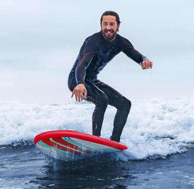 Set sërfi Bestway Inflatable SUP 8, 243x57x7 cm, e kuqe