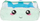Penar Starpak Plush Silver Unicorn, 1 zinxhir, gri