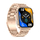 Ora smart Colmi P80, Bluetooth, rezistente IP67, ngjyrë steel gold