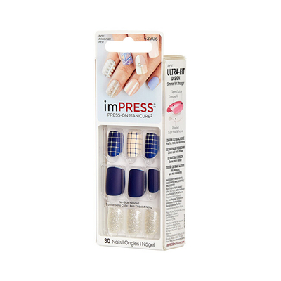 Set thonjë KISS imPRESS 62306, 30 copë