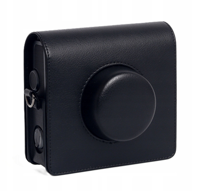 Çantë mbrojtëse LOVE INSTANT për Fujifilm Instax WIDE EVO, me rrip, e zezë