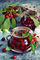 Set kavanozash dekorative Weck, 1L, me kapak, 4 copë, qelq i tejdukshëm