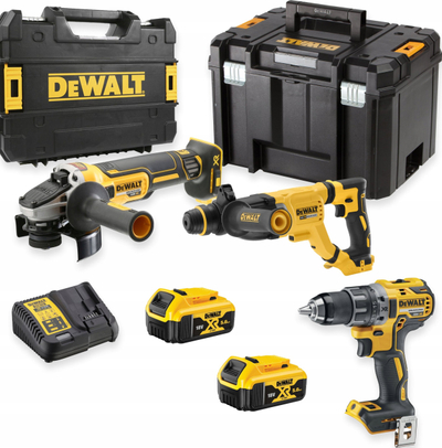 Stërvitje pa kabllo DeWALT XR 18V, Li-Ion 5Ah, brushless, me prizë euro